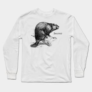 beaver Long Sleeve T-Shirt